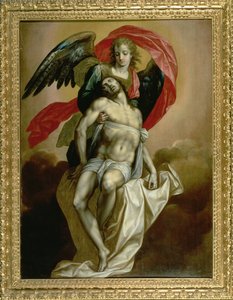 The Dead Christ Supported by an Angel by Jacques de Backer